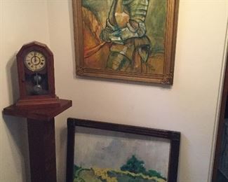 Craftsman wood pedestal 