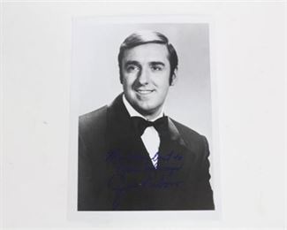 Lot 212 
Jim Nabors Autograph