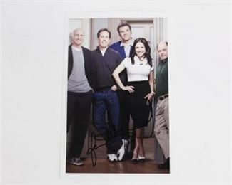 Lot 270 
Jason Alexander, Seinfeld Cast Post Card, Autograph