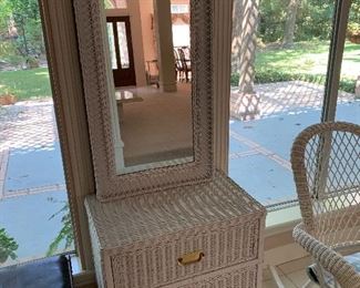 wicker furniture