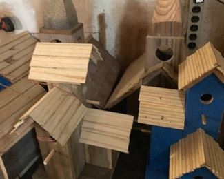 more birdhouses