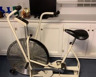 Schwinn aerodyne exercise bicycle.