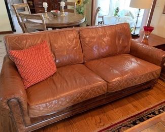 Wrangler by Flexsteel leather sofa.  See photo for the matching love seat.