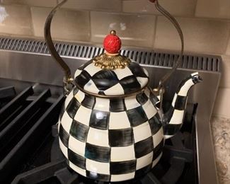 McKenzie-Childs Teapot.