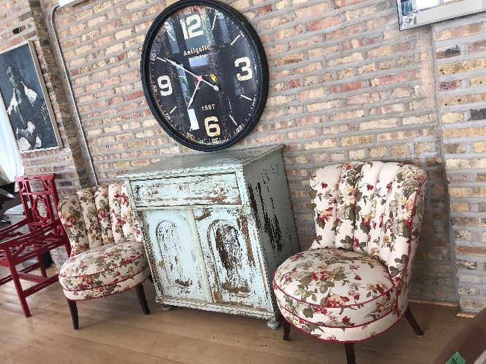 Restoration Hardware and vintage French Imports - Gorgeous pieces 
Very affordable 