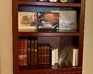 Pair, Cherry Bookcases