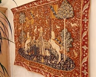 Tapestry purchased at the Louvre in Paris
