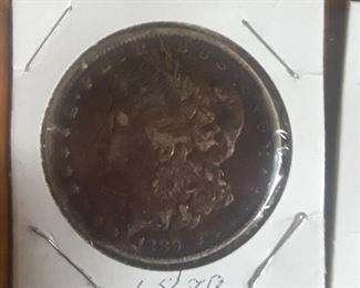 1889 Silver Morgan Dollar 