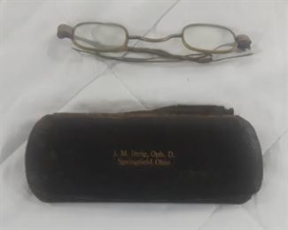 Antique Glasses with case 