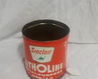 Old Sinclair Grease Can 