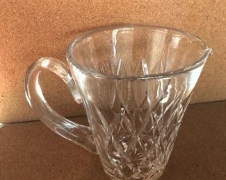 Waterford crystal pitcher 