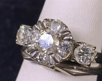 001 Diamond 14k Gold Ring