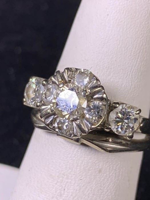 001 Diamond  14k Gold Ring