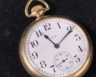 005 1900 Elgin Pocket Watch