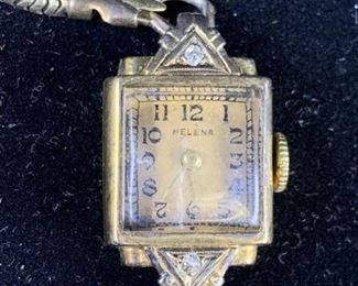 010 Helena Diamond RG Ladies Watch Vintage