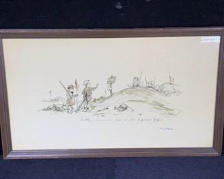 051 WW1 French Painting General Joffre