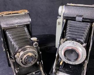079 AGFA Kodak Folding Cameras Vintage