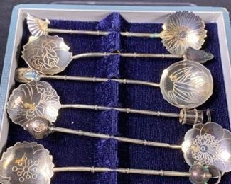 103jb Sterling Tea spoons