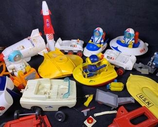 133jb Billy Blastoff Robbie Robot With Accessories