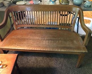 Railroad Bench