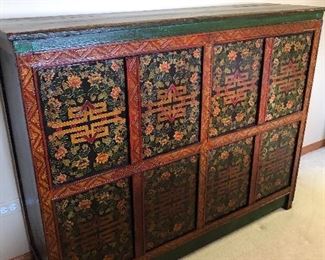Chinese Antique Cabinet Four Sections