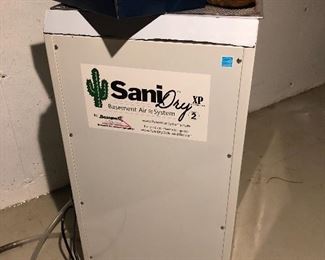 SaniDry Dehumidifier - original cost $2000
