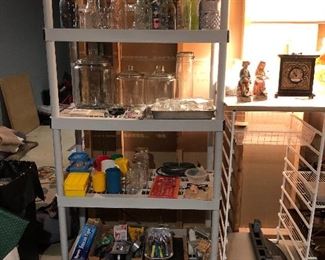 Glass Vases Jars, Storage Jars