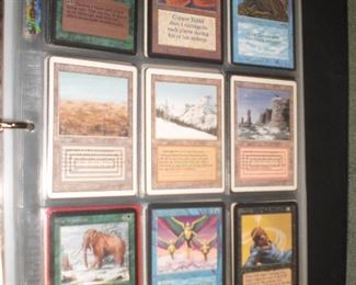 (Binder E, apx. 206 cards) revised Dual Lands, other Beta