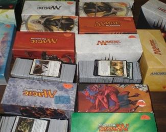 boxes of random cards