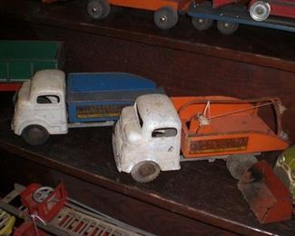 Structo Toyland trucks