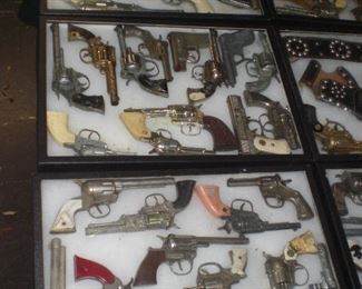 part of a collection of 100+ cap guns, belts and holsters