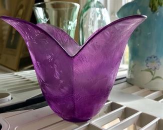 Purple glass