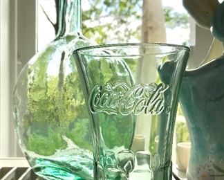 Coca Cola glass