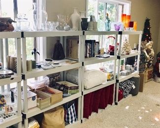 Housewares, candles, lamps