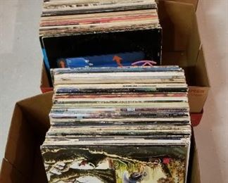 Excellent record album collection