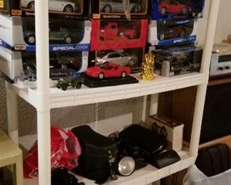 Several Die cast cars