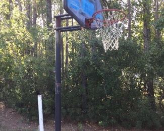 Basketball goal as is,