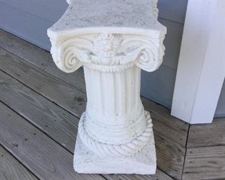 Greek column/ plant stand (1 of 2)