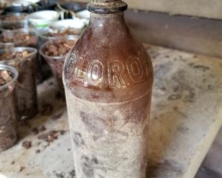 Vintage Clorox Bottle