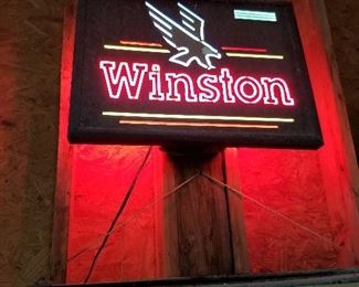 Winston Neon Sign