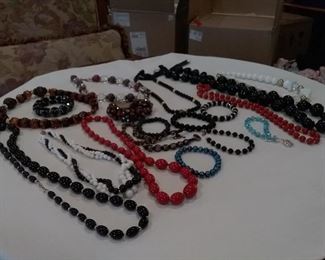 Beaded Bracelets and Necklaces