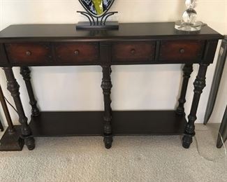 Wood Entry Table