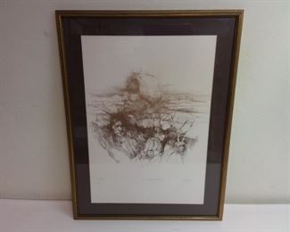 art r lyons the deer dancer print