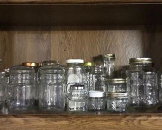 Collection of Mason Jars