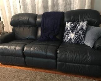Lazy Boy Leather Recliner Sofa