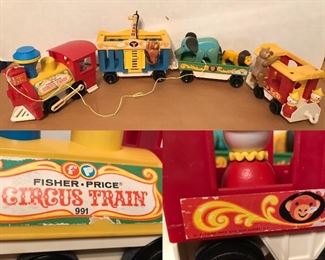 1973 Fisher Price Circus Train