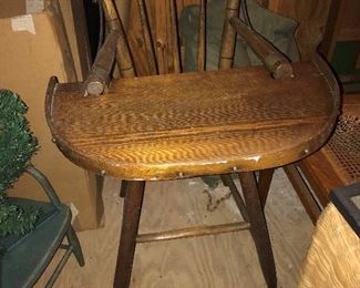 Antique Hi Chair $ 46.00