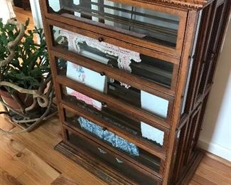 Antique Ribbon Cabinet $ 196.00