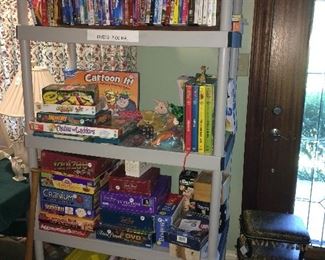 Board games, children's dvd's and more