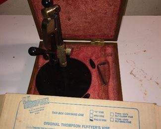  Fly tying vice.  2 different ones.